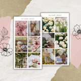 blooming spring picture sticker sheet bundle