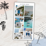 summer getaway pictures sticker sheet set