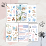 summer chic sticker sheet bundle