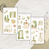 French chateau sticker sheet bundle