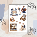 autumn residence sticker sheet bundle