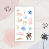 summer chic sticker sheet bundle
