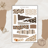 autumn farmhouse sticker sheet bundle