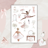 ballet grace sticker sheet bundle