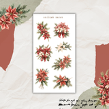 warm holidays sticker sheet bundle