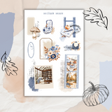 autumn residence sticker sheet bundle