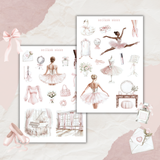ballet grace sticker sheet bundle