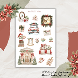 warm holidays sticker sheet bundle