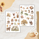 autumn valley sticker sheet bundle