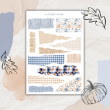 autumn residence sticker sheet bundle