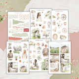country spring sticker sheet bundle