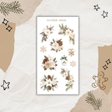 hot cocoa winter sticker sheet bundle