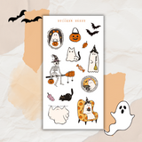 cute ghosts sticker sheet