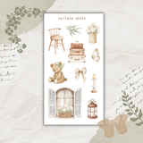 cute cottage sticker sheet bundle