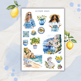 sunkissed mediterranean sticker sheet bundle