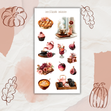 pink harvest sticker sheet bundle