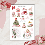 holiday embrace sticker sheet bundle