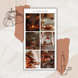 sweet autumn picture sticker sheet
