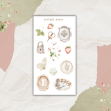 country spring sticker sheet bundle