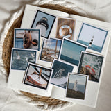 Nautical pictures die cut sticker pocket