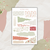 country spring sticker sheet bundle