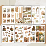 autumn gallery sticker sheet collection