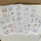 Soft autumn sticker sheet bundle