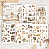 an autumn chapter sticker sheet bundle