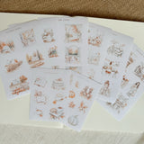 Soft autumn sticker sheet bundle