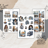 rainy days sticker sheet bundle