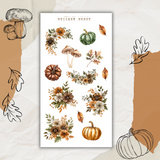 autumn gallery sticker sheet collection