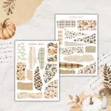 an autumn chapter sticker sheet bundle