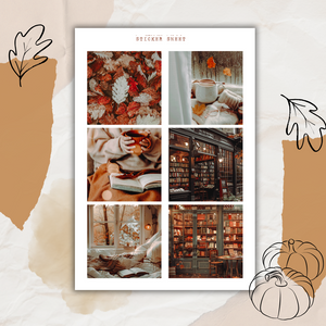 get cozy picture sticker sheet bundle