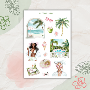 palm club sticker sheet bundle