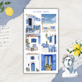 greek island sticker sheet bundle