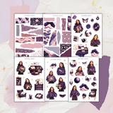 night bloom sticker sheet collection