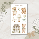 cute cottage sticker sheet bundle