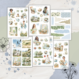 quiet spring day sticker sheet bundle