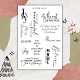 christmas quotes sticker sheet bundle