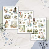 quiet spring day sticker sheet bundle