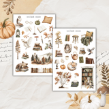 an autumn chapter sticker sheet bundle
