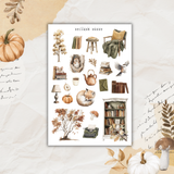 an autumn chapter sticker sheet bundle