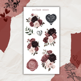 dark romance sticker sheet bundle