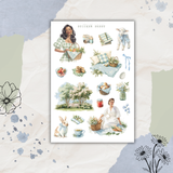 quiet spring day sticker sheet bundle