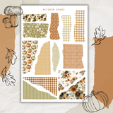 autumn gallery sticker sheet collection