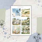 quiet spring day sticker sheet bundle