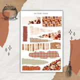 autumn spells sticker sheet