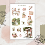 rose apothecary sticker sheet bundle