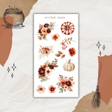 autumn spells sticker sheet