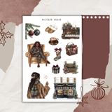 winter elegance sticker sheet bundle